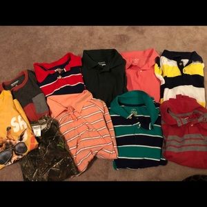 10 Youth boys shirts